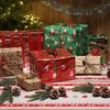 com-four® 4 x Tablecloths with Christmas Motif - Wipe Clean