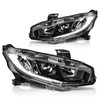 DWVO Projector Headlights Assembly with Daytime Running Lamps Compatible with