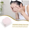 FOMIYES Face Cleanser Puff Portable Makeup Remover Pads Household Exfoliating