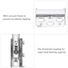 Pack of 2 Concealed Kitchen Cabinet Hangers, Universal Wall Mount
