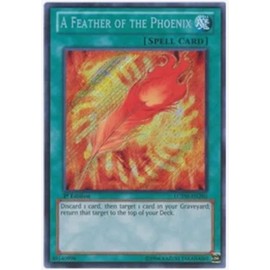yugioh - A Feather of The Phoenix LCYW-EN280 1st Edition Secret Rare - Legendary Collection 3: Yugi's World