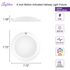 Sofiton LED Disk Lights 6 Inch Motion Sensor,14W 3000K Wired