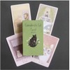 Considerate Cat Tarot Cards, 78 Card Fortune Telling Deck, Green