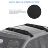 WOOWAVE Folding Kayak Soft Roof Rack Pads Universal Kayak Carrier