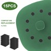 15 Pack Trash Can Odor Filter Refills for Trash Can