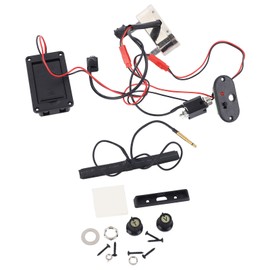 Cello Pickup Metal Plastic High Sensitivity Low Noise Professional Cello EQ Pickup Replacement