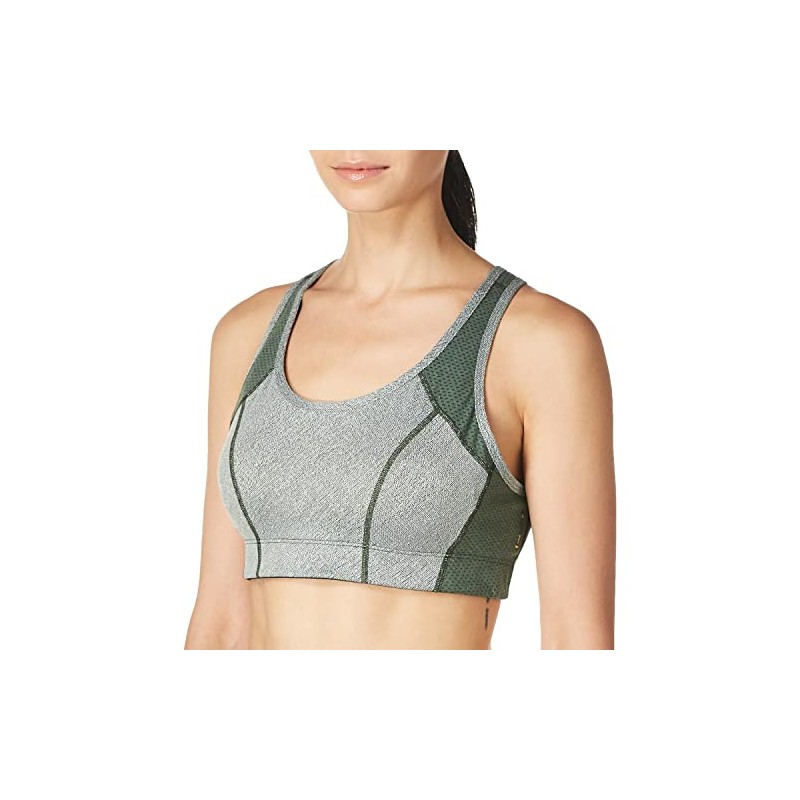Lole Brasier Luma D-Cup para Mujer, Moldeado, Verdes, Mediano