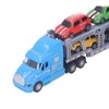 Transport Truck Toy 1/48 Scale Simulation Pull Back Collectible Cars