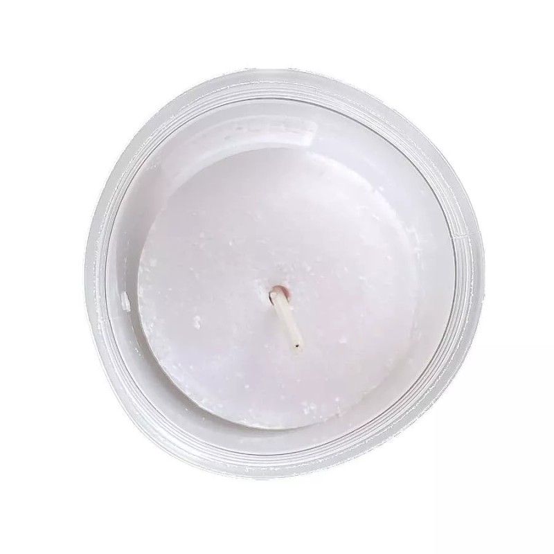 Importer AM White Replaceable Insert Candles for Cemetery Memorial, Case