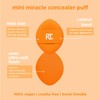 Real Techniques Mini Miracle Concealer Puff Trio, Small Makeup Puff
