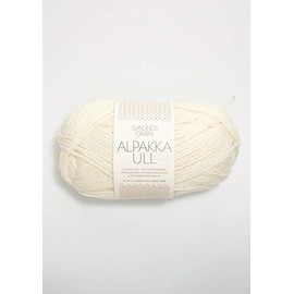 Sandnes Garn Alpaca Ull 1002 White