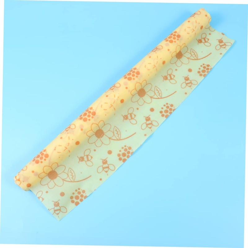 DOITOOL 1Roll Beeswax Food Wraps Organic Cotton Reusable Food Preservation