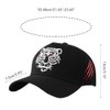 Baseball Cap Men Women Animal Tiger Embroidered Baseball Sun Hat