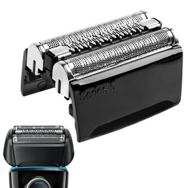 52B Shaving Head Series 5, Electric S5 Razor Head Compatible with Braun Series 5, S5 Shaving Head Replacement Blades Foil Head Accessories for Series 5 5018s 5030s 5050cc 5070cc 5090cc