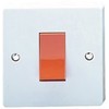 1G 45A Cooker Switch White BPSCA 4016