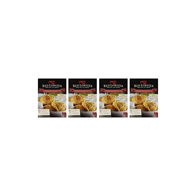 (Pack of 4) Red Lobster Cheddar Bay Biscuit Mix 11.36