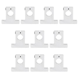 10Pcs SK16 Linear Motion Rail Support Aluminum Alloy Linear Shaft Guide Bracket for Rail Accessory Industrial Tool