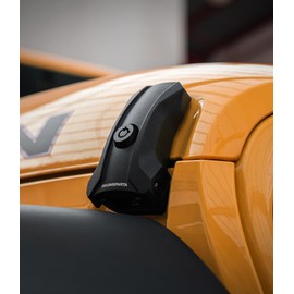 Seven Sparta Upgraded Locking Hood Latches for Jeep Wrangler JL/JLU 2018-2025 & Gladiator JT 2020-2025, with Keys & Anti-Theft Screws - Aluminum Locking Hood Catch, 1 Pair, Streamlined