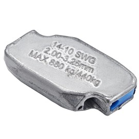 50 Pack Medium Gripple 14-10ga. Wire Joiner & Wire Tensioner for Connecting 14-10 Gauge Wire for Agriculture, Electric Power, and Construction Fields (50)