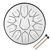 6 inch 11-Tone Steel Tongue Drum D-Key Hand Pan Drums