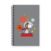 CafePress Space Snoopy Spiral Bound Journal Notebook, Personal Diary, Lined