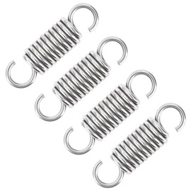 GUNGY Tension Springs with Hooks Stainless Steel Tension Spring Tension Spring 45 mm Outer Diameter 12 mm Wire Diameter 2.0 mm Maximum Tensile Force 12.3 kg 2.0 x 12 x 45 mm 4