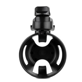 Galdem Universal Cup Holder 360° Joint and Non-Slip Attachment/Bicycle, Wheelchair or Pram Cup Holder / Cup Holder for Baby Tray, Coffee Cup and Water Bottle
