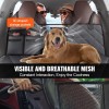 "Pet Backseat Cover Waterproof Dog Hammock for Car 54"x24" Hard