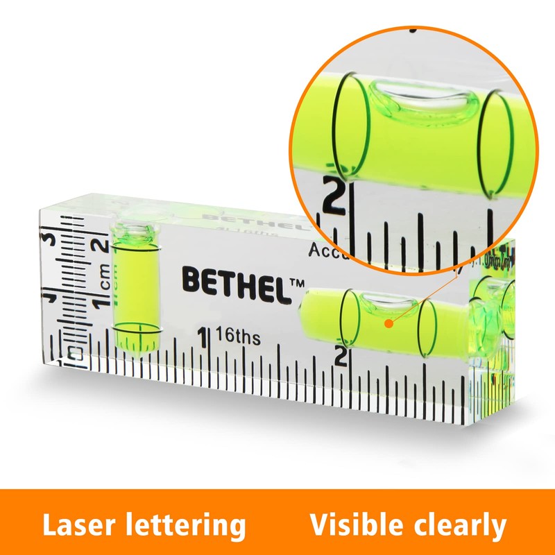 T-Type Level Mini Bubble Level Two directions Spirit Level Shatterproof