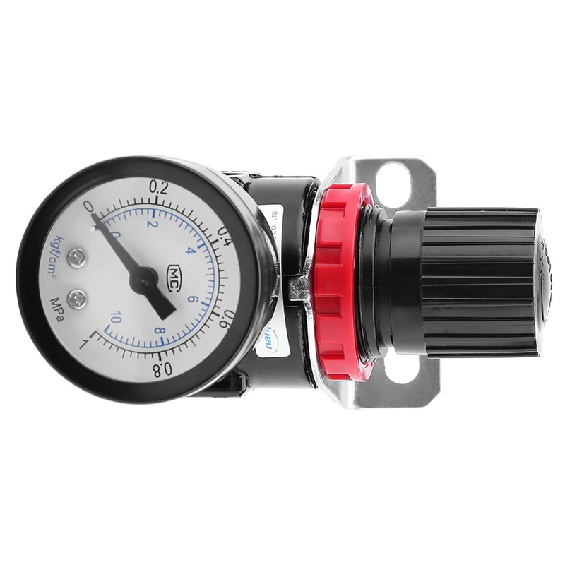 Hilitand G1/4" Air Control Compressor Pressure Gauge Regulator Relief Valve