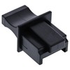 Inline Dust cover, for RJ45 socket, color: black, 100pcs. Pack