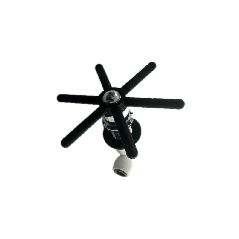 Jug Rinser Valve Assembly Black Star - Diameter 11cm in