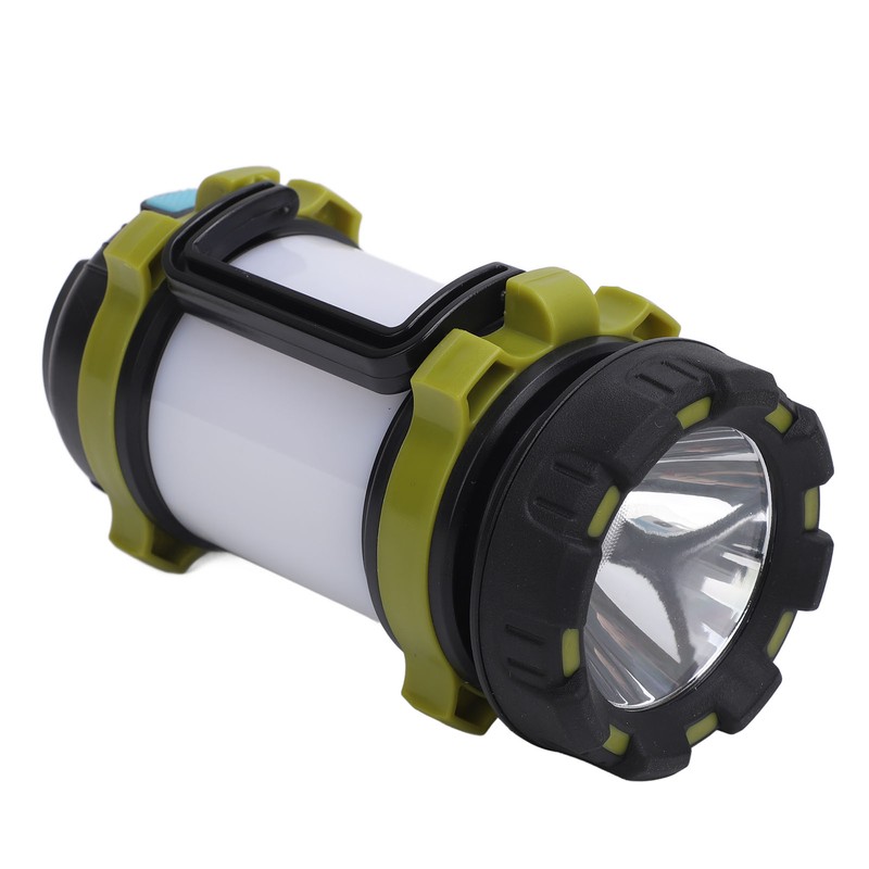 Rechargeable Spotlight Flashlight USB LED Super Bright Handheld Camping Lantern