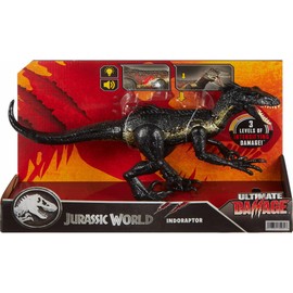 MAGNETOE Jurassic Ultimate Battle Damage Indoraptor Action Figure