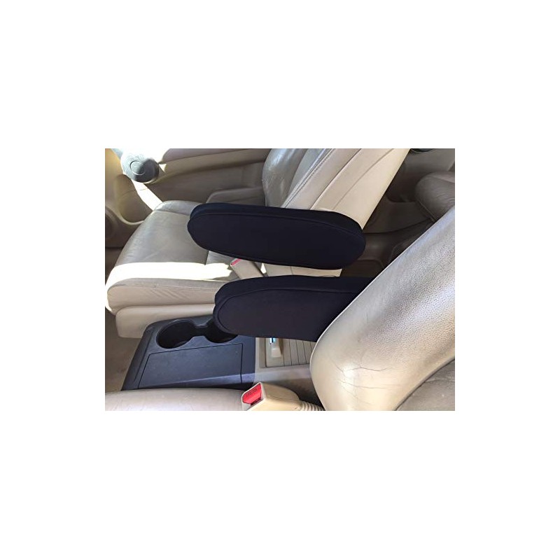 Auto Console Covers (Pair -Armrest Covers for The Front Bucket