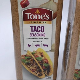 Tone's **2 Packs**Tone's Taco Seasoning ( 23 oz. Each) ~ Expires 10/2026 or Latest