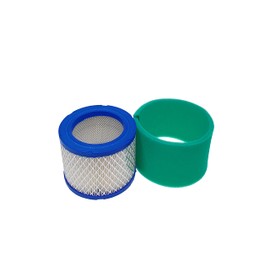 MOWFILL 2 Pack 1402379 Air Filter With Pre Filter Replace Cummins Onan 140-1891 140-2379 1402379 1401891 Fits Cummins Onan Emerald 6500 6300 5000 4000 BGE/NHE/BGD/NHD 1403280 RV Generator