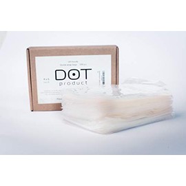 DOTPRO 500pcs set Polyolefin Heat Shrink Wrap Bags nontoxic/odorless Perfect bath bomb shrink wrap or soap packaging wrapping, bottle sealer, arts, crafts, homemaking or other small items (4"x 6")
