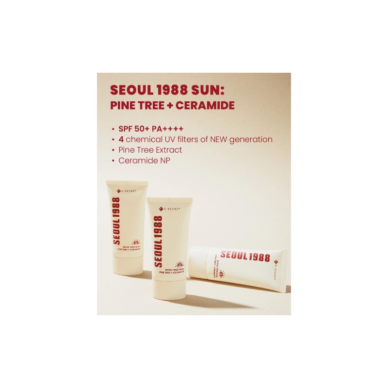 KSECRET [KSECRET]SEOUL 1988 Sun : Pine Tree + Ceramide 50ml