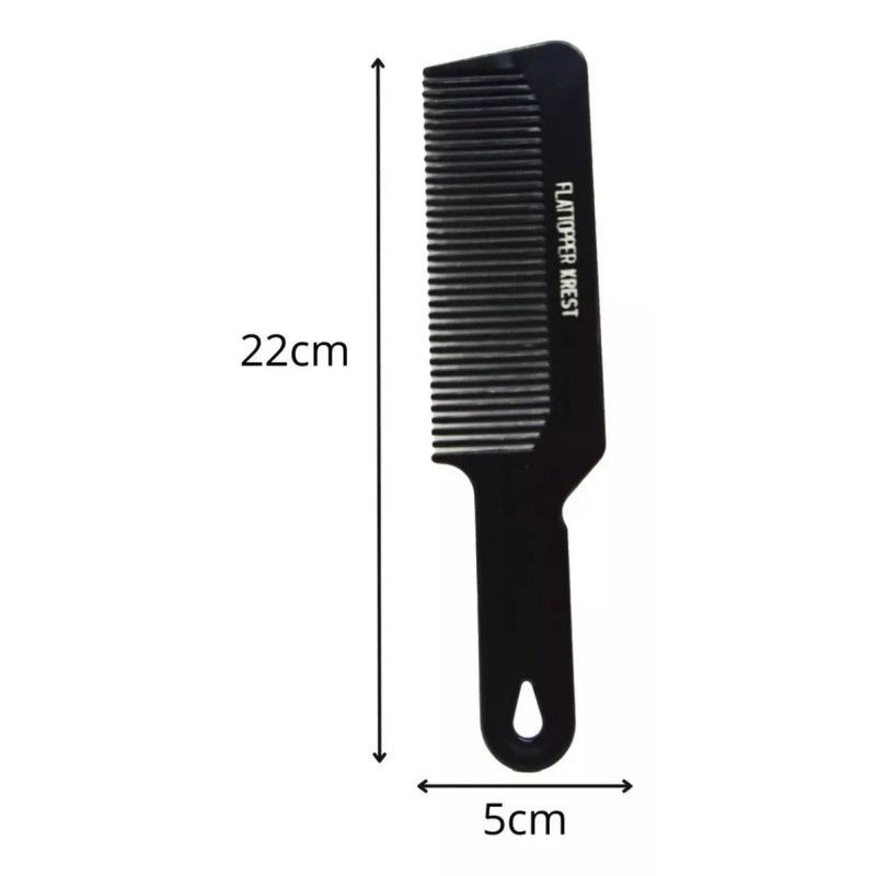 Franz Peine Flat Topper Flattopper Krest Color Negro Barberia