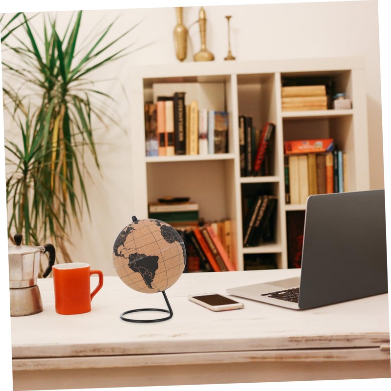 UPKOCH Globe Office Decoration Special Cork Paper