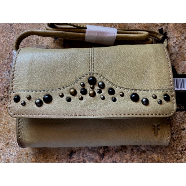 Frye NWT Frye Callie Crossbody Wallet "Yucca" Retail $198