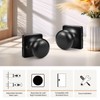 GOBEKOR 8 Pack Passage Door Knobs Interior Door Knobs Matte