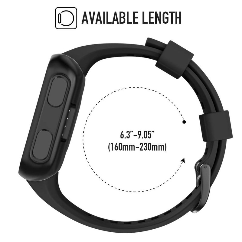 NotoCity for Garmin Forerunner 35 Band Soft Silicone Replacement Watch