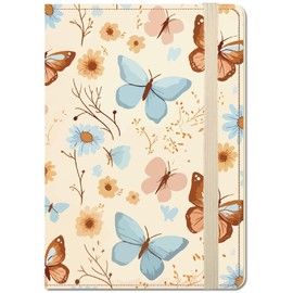 CREATACBIN Butterfly Passport Holder Passport Cover Flight Tickets Wallet Travel Accessories Essentials Slim Portable Waterproof Credit Card Slot Passenger Ticket Book for International Travel Flight