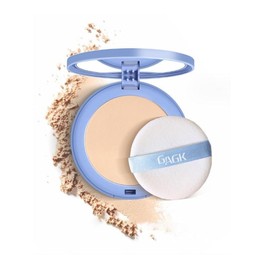 Control Pressed Powder, Matte Smooth Face Setting Powder, Waterproof Long Lasting Makeup Face Powder, Flawless Facial Powder Makeup,Minimizes Fine Lines and Pores:_Pure Beige