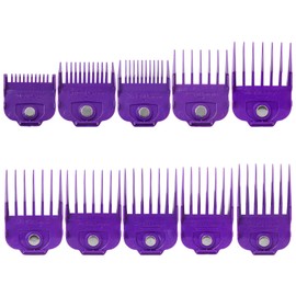New 10-Pack 1/16" to 1" Magnetic Clipper Guards Guide Combs for Andis Master family and PM family hair clippers Model #73000/74000/04710/04603/01557