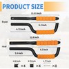 ROADER Bronco Front & Rear Roll Bar Grab Handles for