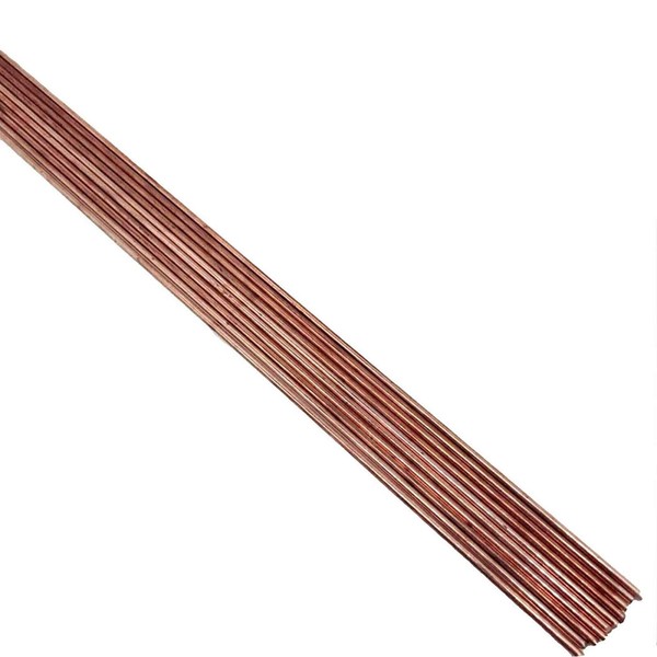 MILD Steel TIG Welding Filler Rods Wire 1.6mm 2.4mm 3.2mm Gas Welding CCMS by BMF DIRECT® (100, 1.6mm)