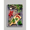 Herbs and Chili Peppers Refrigerator Magnet